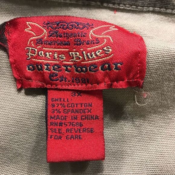 Paris Blues Cropped camo open-front jacket - Picture 3 of 3